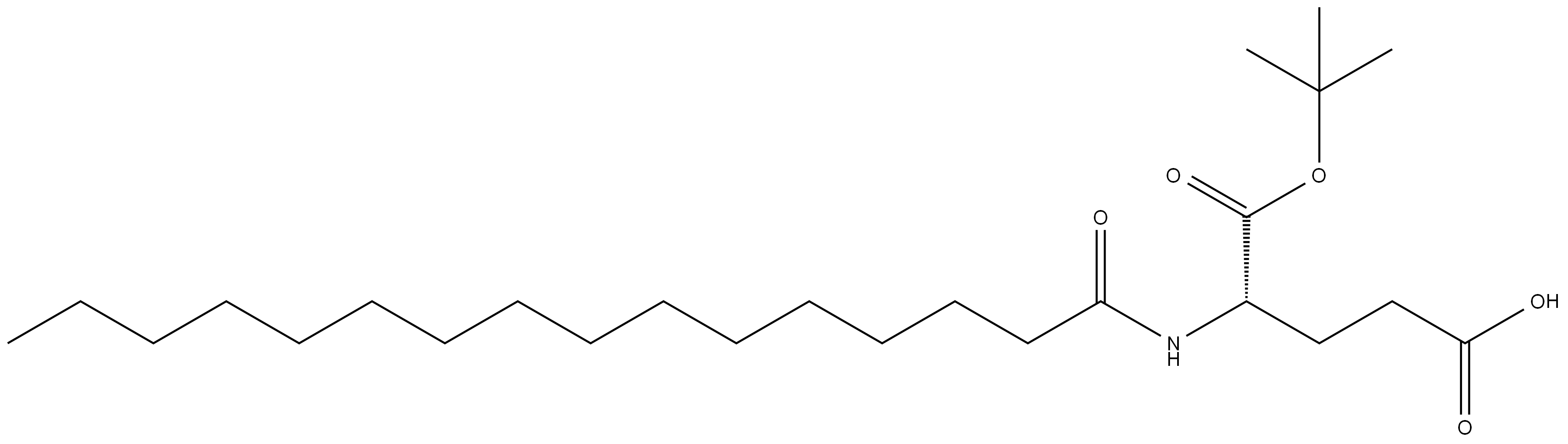 N-十六?；?L-谷氨酸 Α-叔丁酯